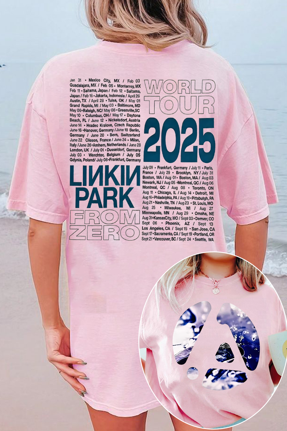 Linkin Park’s tour T-shirt